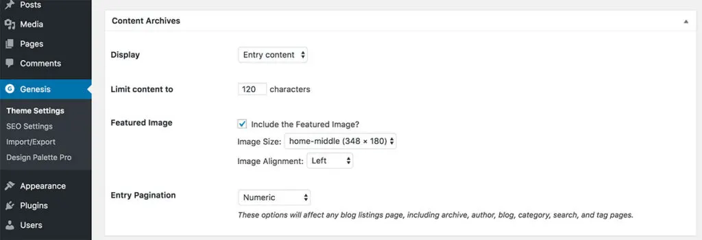 genesis-category-settings