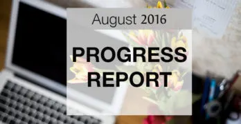 Pet Blog Progress Report Ð August 2016